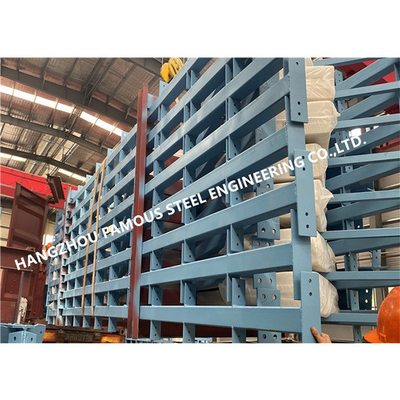 Q355b Galvanized Steel Truss Structure Fabrication USA UK Standard
