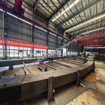Heavy Steel Arch Bridge Engineered Fully to US AASHTO LRFD20 AISC303 & AWS D1.5 Welding Standards