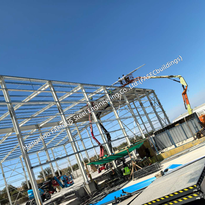 American Standard Cold Storage Warehouse with Steel Framing and Insulated Panels