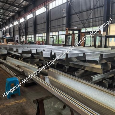 Heavy-Duty Permanent Bridge Deck Forms – Galvanized Steel, ComFlor Series Alternative